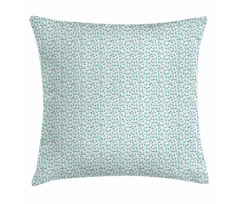 Repeating Plants Herbs Pillow Cover