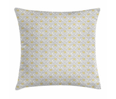 Various Winter Leaves Dots Pillow Cover