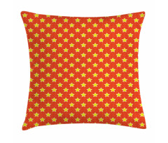 Pop Art Style Comic Motifs Pillow Cover