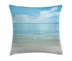 Sea Horizon Shore Beach Pillow Cover