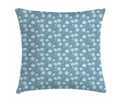 Rose Flowers in Pastel Art Pillow Cover