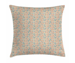 Blossoming Rose Flowers Art Pillow Cover