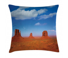 Historical Wild West Pillow Cover