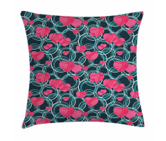 Funky Intertwined Circles Pillow Cover