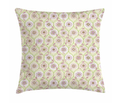 Vintage Flowers Spring Art Pillow Cover