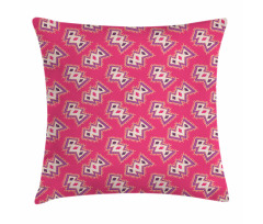 Modern 90s Style Elements Pillow Cover