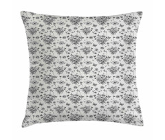 Romantic Wild Bouquet Pillow Cover