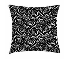 Abstract Art Rose Flowers Pillow Cover