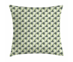 Triangles and Squares Pillow Cover