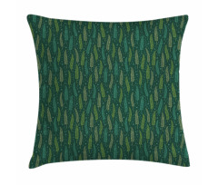 Exotic Tropic Hawaii Leaves Pillow Cover