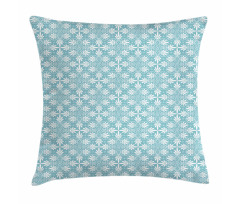 Greek Inspired Floral Art Pillow Cover