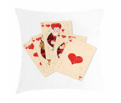 Gambler Queen Pillow Cover