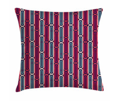 Colorful Retro Revival Pillow Cover