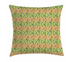 Cubic and Triangular Shapes Pillow Cover