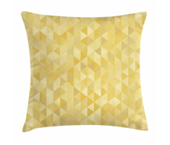 Pastel Monochrome Triangles Pillow Cover