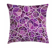 Purple Color Palette Motif Pillow Cover