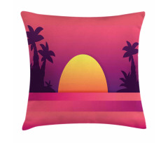 Dramatic and Exotic Scene Pillow Cover