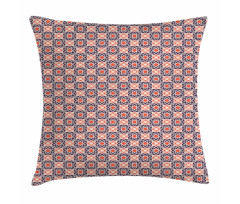 Floral Graphic Lattice Pillow Cover