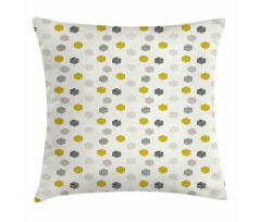 Minimalistic Hexagons Art Pillow Cover