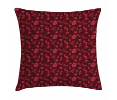 Warm Polka Dotted Flowers Pillow Cover