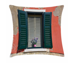 Old Italian Stone House Pillow Cover