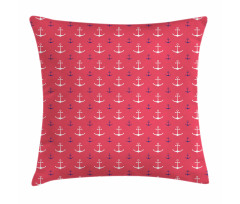 Symmetric Nautical Items Art Pillow Cover