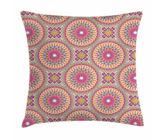 South Eastern Floral Art Pillow Cover