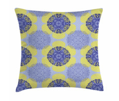 Asian Style Art Symbols Pillow Cover