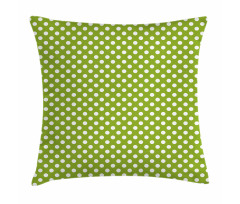 Polka Dots in Retro Style Pillow Cover