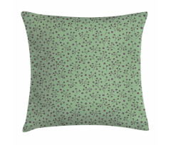 Botanical Elements Flowers Pillow Cover