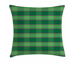 Diagonal Tartan Inspired Pillow Cover