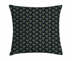 Palm Trees Island Botany Pillow Cover