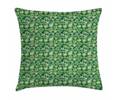 Dots Stripes and Circles Pillow Cover