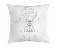 Beetle Art Pillow Cover