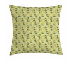 Exotic Tiny Flora Art Pillow Cover