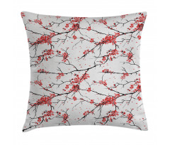 Windy April Weather Pillow Cover