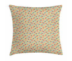 Retro Look Art Pillow Cover