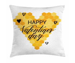 Happy Valentine's Day Pillow Cover