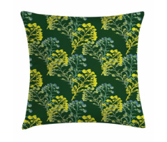 Helichrysum Yarrow Branches Pillow Cover