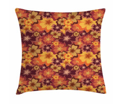 Flowers of Autumn Style Art Pillow Cover