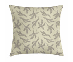 Fir Tree Branches Elements Pillow Cover