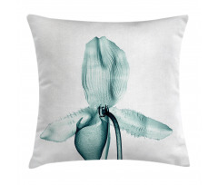 Modern Flower X-Ray Pillow Cover