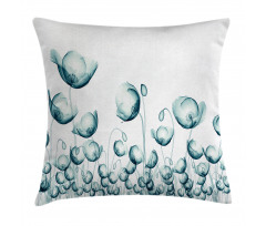 Poppy Flora Windy Day Pillow Cover