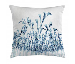 X-Ray Floral Nature Pillow Cover
