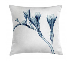 Abstract Modern Floral Pillow Cover