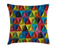 Pyramid Forms Modern Pillow Cover