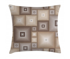 Cubic Square Retro Form Pillow Cover