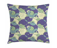 Ancient Geometry Spiral Pillow Cover