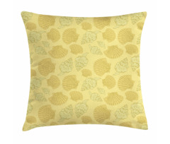 Underwater Mollusk Art Pillow Cover