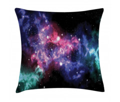 Dusty Gas Cloud Stars Pillow Cover